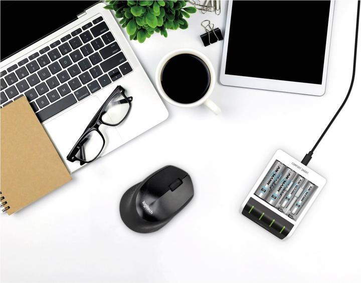 Actual product image Ansmann Comfort (4 pcs., AA, 2100 mAh, Battery + charger)