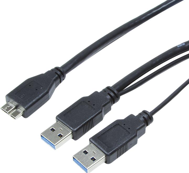 Image du produit LogiLink USB-A – USB Micro B (0.60 m, USB 3.0)