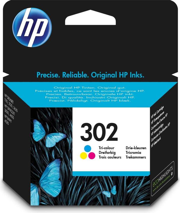 Actual product image HP 302 (Color)