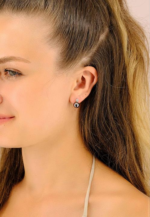 Image du produit Muau Boucles d'oreilles (Or blanc)