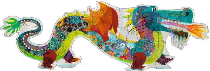 Image du produit Djeco Puzzle géant Léon le dragon 58 pièces (58 pièces)