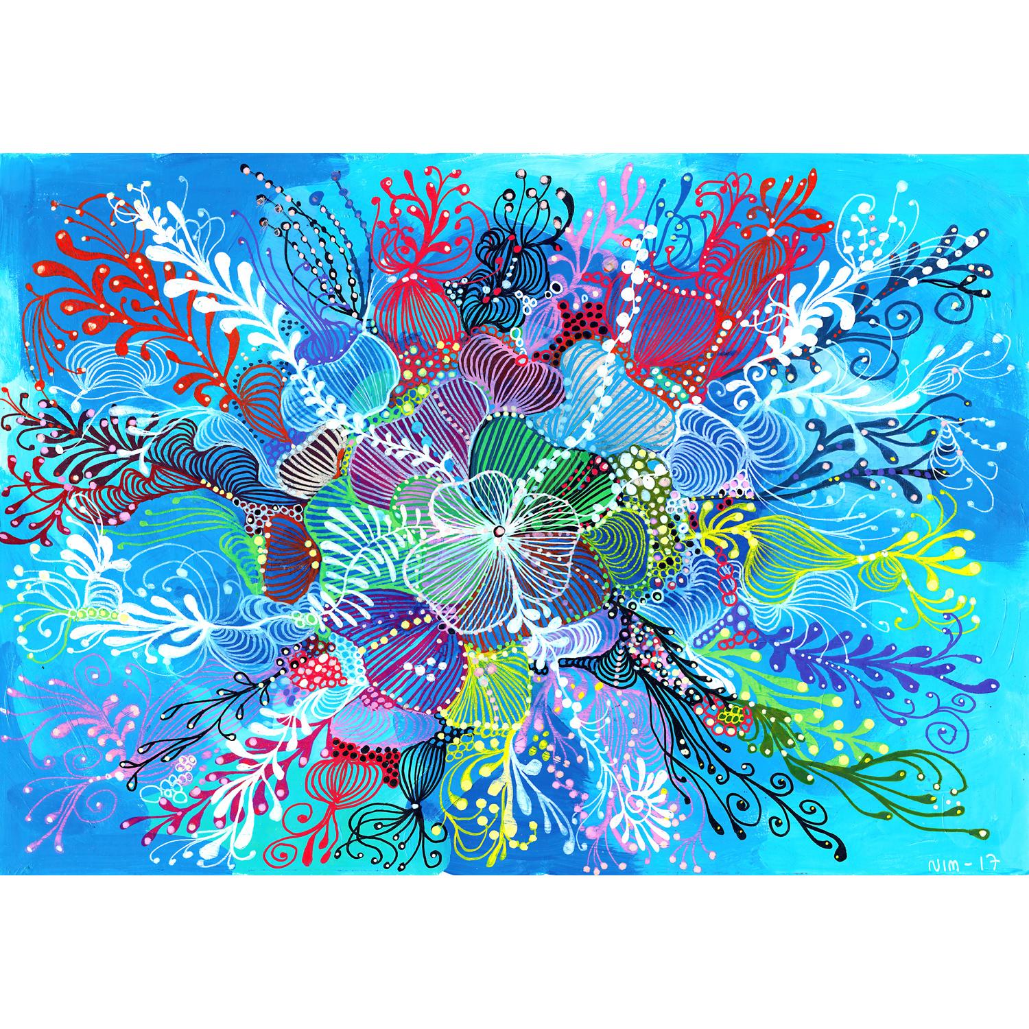 Thumbnail - Enjoy Puzzle Puzzle 3000 Teile - Ocean Blues (3000 Teile)
