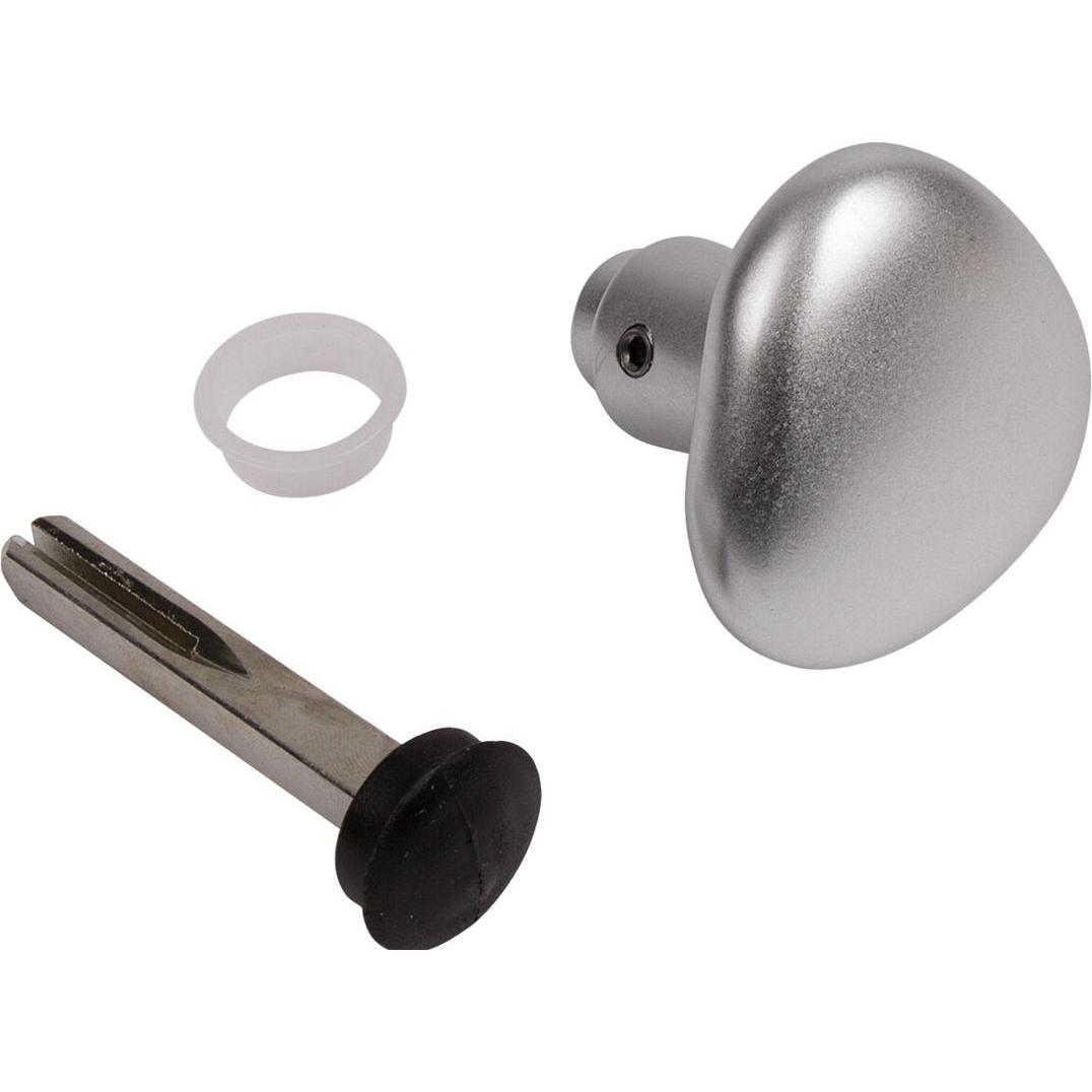 Locinox, Baubeschläge + Holzverbinder, Knauf mit Stift Halbgarnitur 3006R-2 (1 Stk.)
