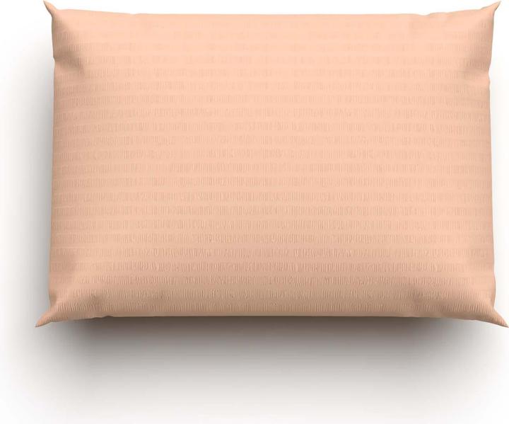 Actual product image Lotus Bettwaren Bed Linen Satin Seersucker uni (Pillowcase, 50 x 70 cm)