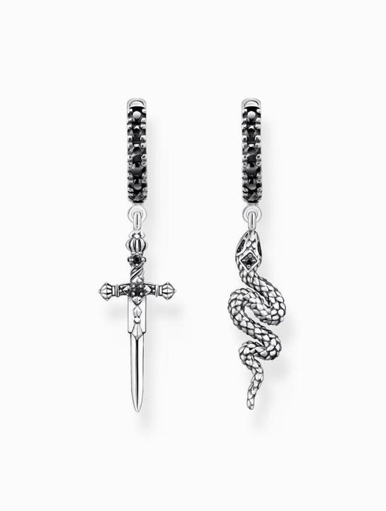 Immagine prodotto Thomas Sabo Serpente e spada anneriti dai creoli (Argento 925)