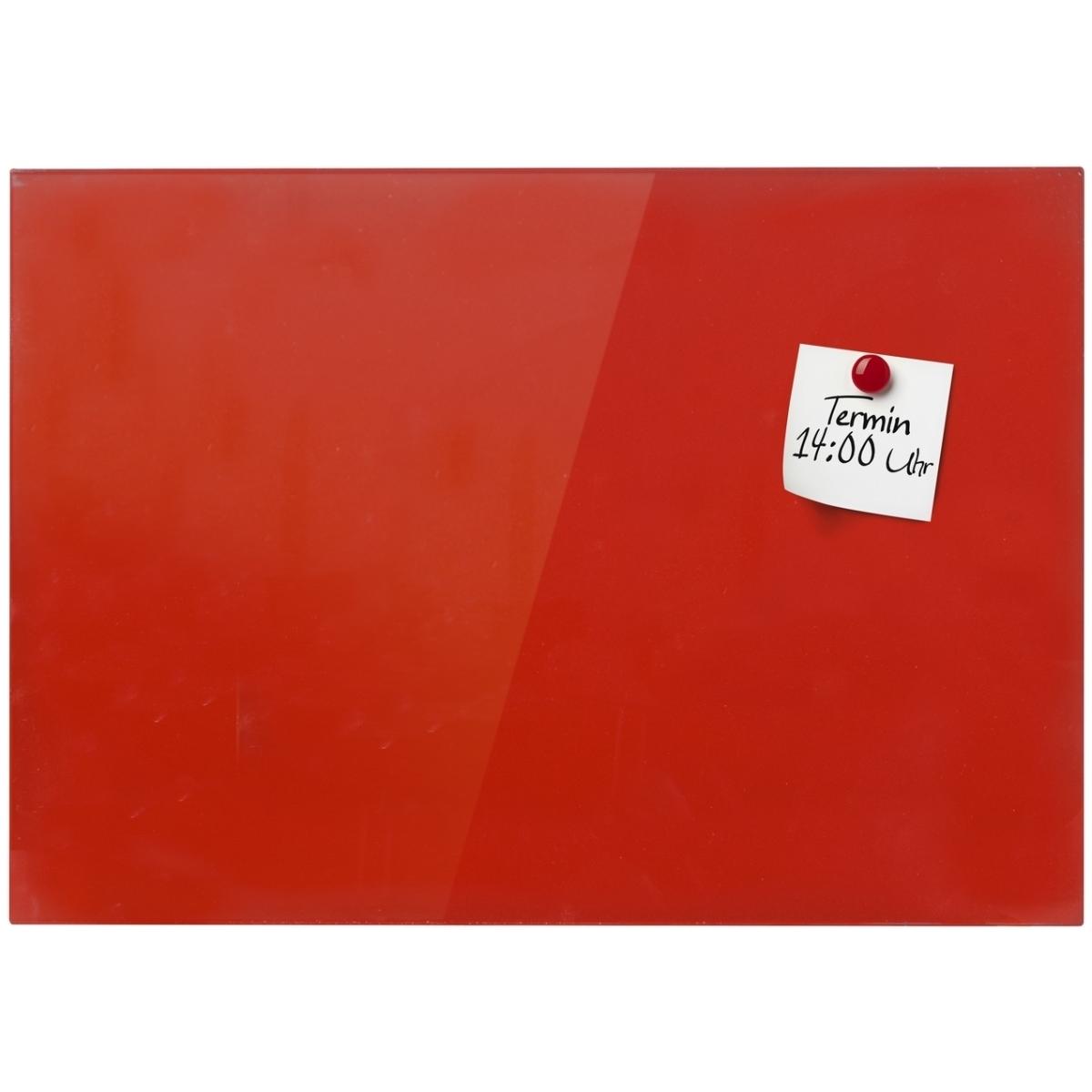 Ecobra, Pinnwand, Glasmagnetboard 40x60cm rot (40 x 60 cm)