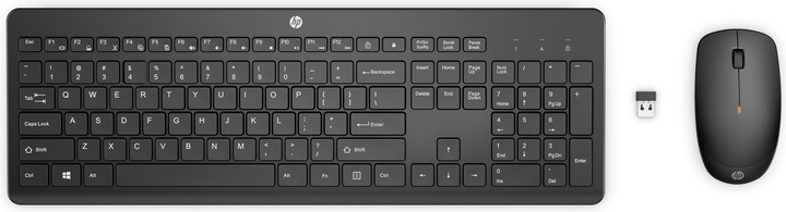 Produktbild HP Brac Wl Combo Keyboard UK (Kabellos)