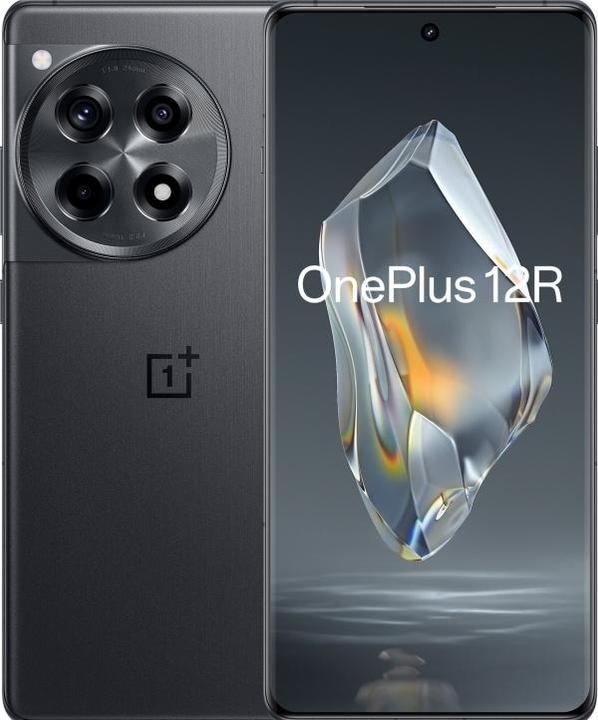 Actual product image OnePlus 12R (256 GB, Iron Gray, 6.78", Dual SIM, 5G)
