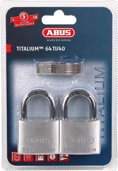 Produktbild Abus Hangschloss 64TI/40 Quads SB