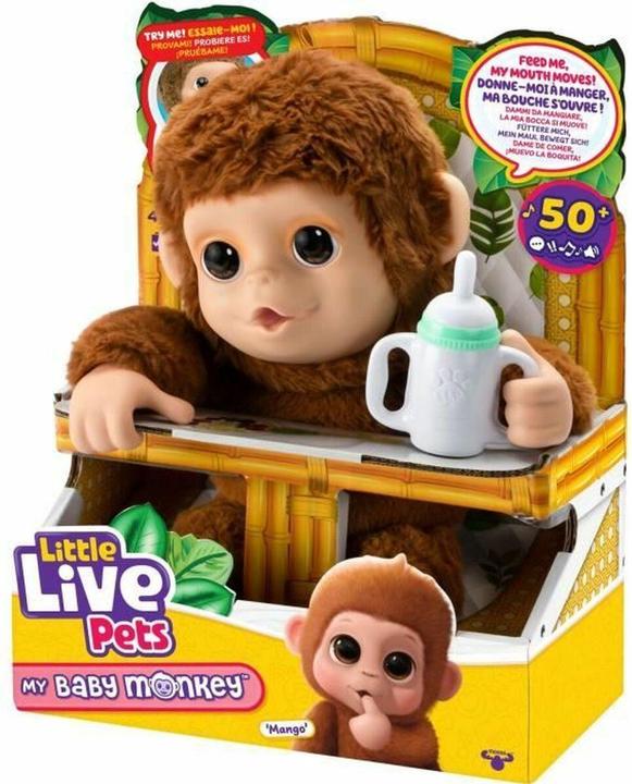 Produktbild Little Live Pets Baby Monkey Live Pets (30 cm)