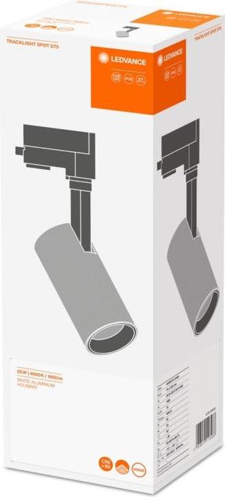 Produktbild Ledvance LED Stromschienen-Spotlight Leuchte für Innenanwendungen Kaltweiss 75,0 mm x 255,0 mm TRACK (1900 lm)