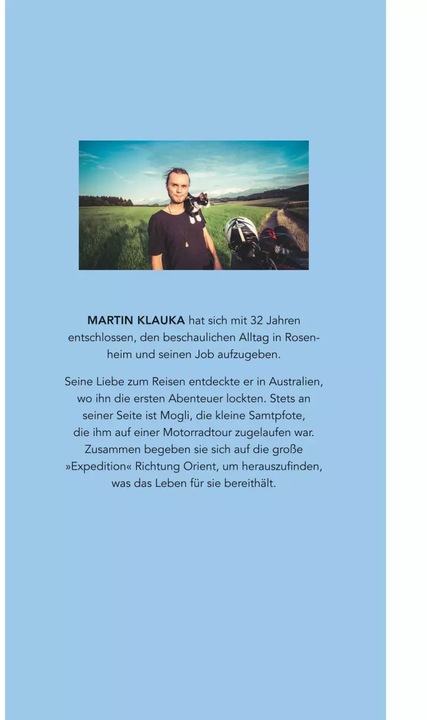 Produktbild Einmal mit der Katze um die halbe Welt (Deutsch, Martin Klauka, 2020)