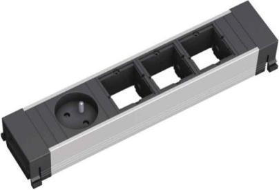 Immagine prodotto Bachmann TELAIO CONFERENZA / TOP - Telaio per striscia di presa (1x, CEE 7/3, CEE 7/5)