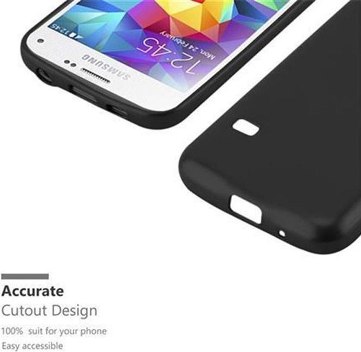 Produktbild Cadorabo TPU Matt Metallic Hülle (Samsung Galaxy S5 Neo, Samsung Galaxy S5)