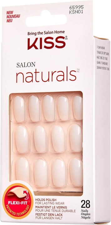 KISS Natural Nails Break Even (Kunstnägel, Blond)