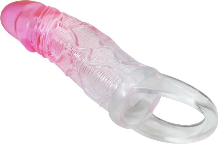 Productafbeelding Pretty Love Odes Realistische 2 Cm Vergrotingsschede Voor Penis Roze
