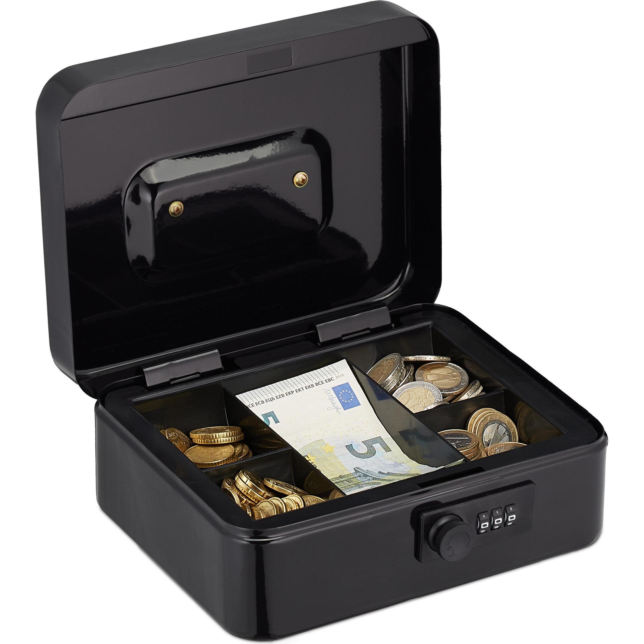 Relaxdays, Geldkassette, Geldkassette