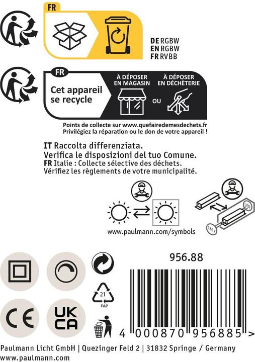 Produktbild Paulmann URail Spot Hildor (860 lm)