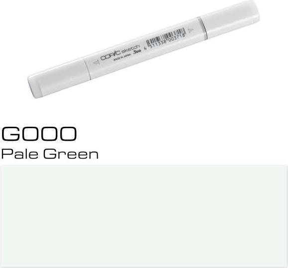 Image du produit Copic Sketch type G - 000 (G000 - Vert pâle, 1 x)