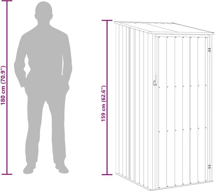 Produktbild vidaXL Gerätehaus