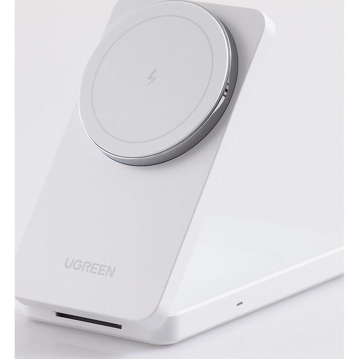 Produktbild Ugreen Magnetisches drahtloses Ladegerät 2in1 (20 W)