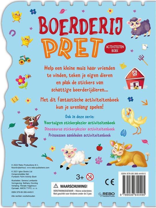 Produktbild Bauernhof-Spass-Sticker-Spass-Stickerbuch