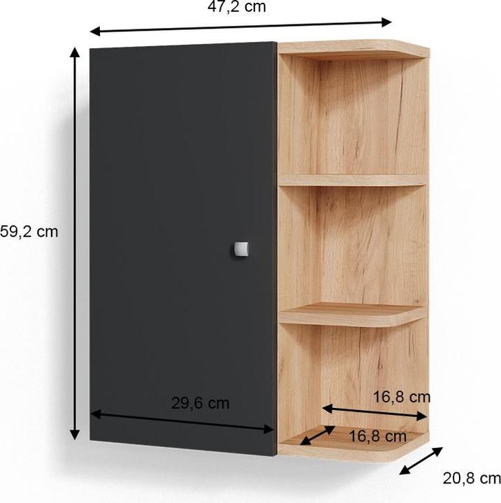 Actual product image Vicco Fynn (47.20 x 20.80 x 59.20 cm)