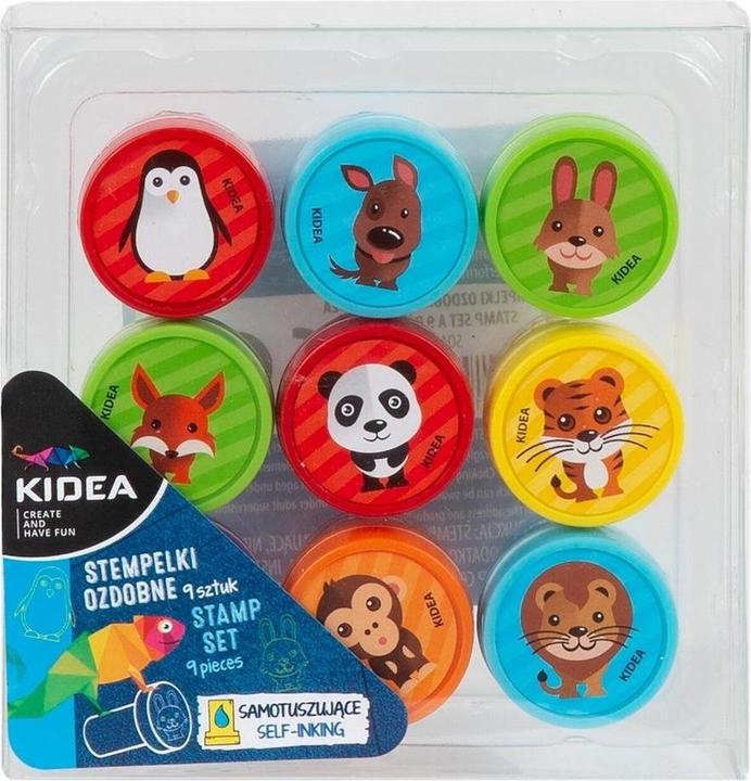 Derform Decorative stamp A 9 pcs. KIDEA