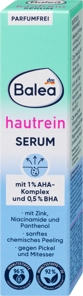 Produktbild dm Balea Hautrein Serum (30 ml)