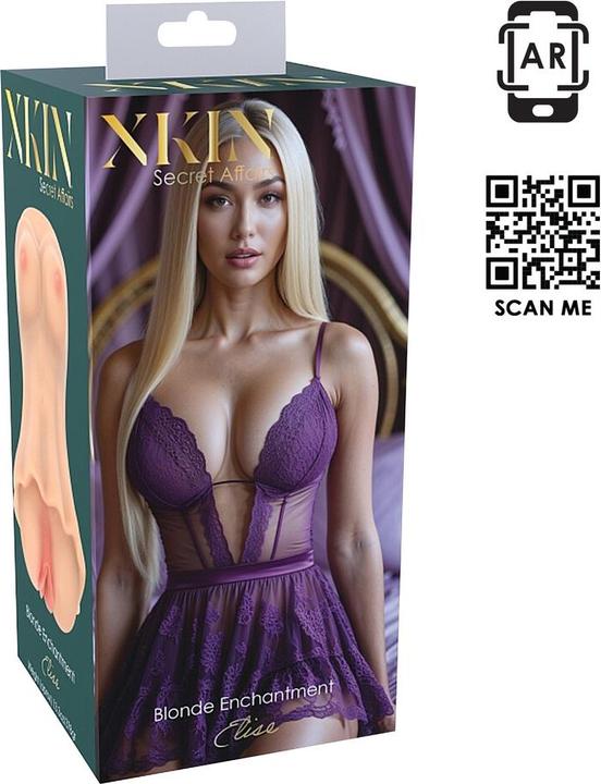 Produktbild Xkin Secret Affairs - Blonde Enchantment Elise - TPE Large Masturbator - 378g - Flesh