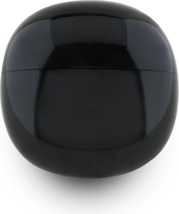 Produktbild Guess Glossy Effect Egg Shape Printed Classic Logo TWS headphones - black (24 h, Kabellos)