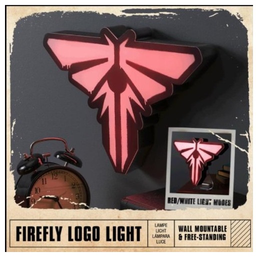Actual product image Paladone Products The Last Of Us Firefly Logo Light