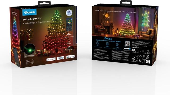Productafbeelding Govee Christmas String Lights 2 - 20 Meter (20 m)