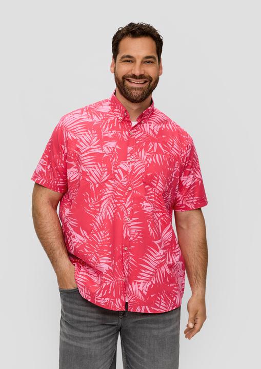 Immagine prodotto s.Oliver Hemd Kurzarmhemd im Slim-Fit (3XL)