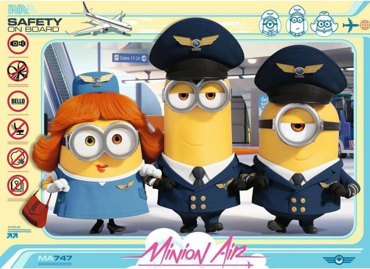 Actual product image Ravensburger 4 100 Piece Puzzle - Minions (100 pieces)