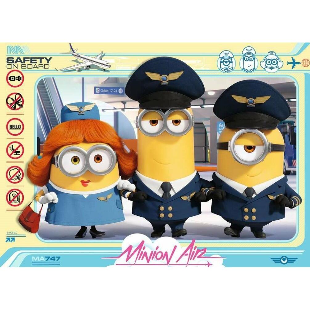 Ravensburger 4 100 Piece Puzzle - Minions (100 Teile)