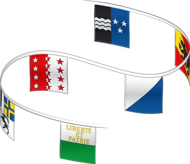 Image du produit Alpenfahnen Girlande