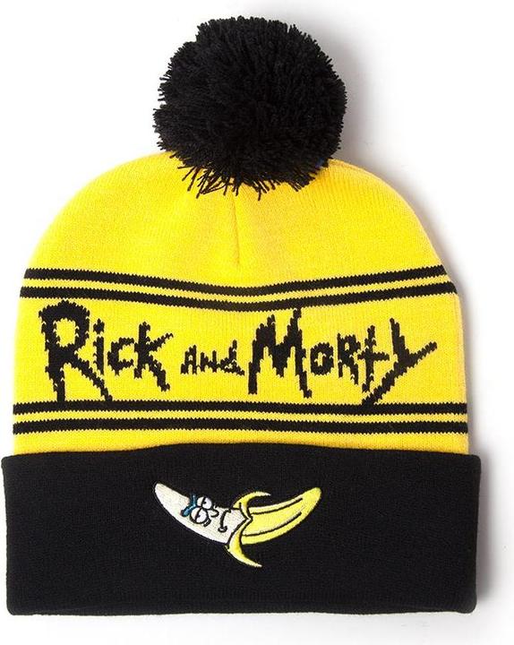 Actual product image Rick And Morty Banana Beanie & Scarf Gift Set (One size)