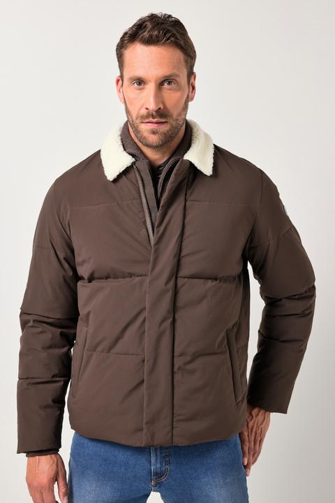 Actual product image JP1880 jacket, teddy collar, warm lining, zip pockets, up to 7 XL (XL)