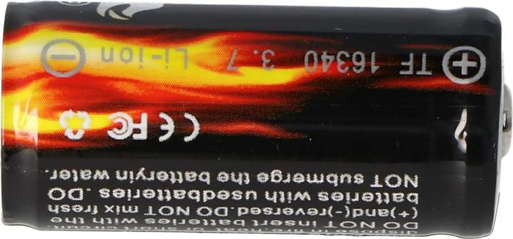 Actual product image Trustfire Battery 16340, PCB protected (1 pcs., 16340, 880 mAh)