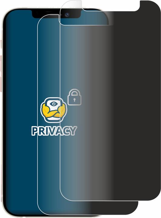 Actual product image BROTECT Anti-spy privacy film Blue light protection film (2 Piece, Apple iPhone 12 mini)