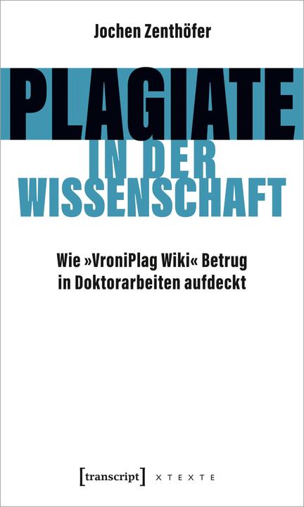 Image du produit Plagiate in der Wissenschaft (Allemand, Jochen Zenthöfer, 2022)