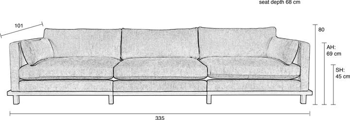 Produktbild Zuiver Blossom (4-Sitzer)