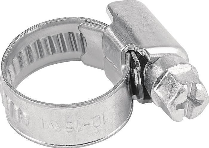 Produktbild Tecwerk Schlauchschelle 12-22 mm W1 Bandbreite 9 mm Bandbreite 9 mm
