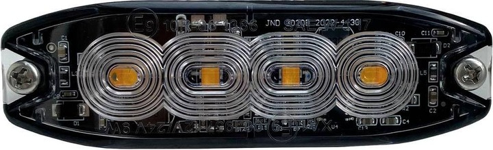 Produktbild Berger & Schröter Frontblitzer / Strassenräumer LED Front- Heckblitzer orange E9