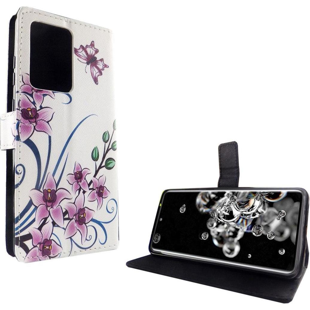 König Design Hülle Handy Schutz für Samsung Galaxy S20 Ultra Case Cover Tasche Wallet Etui (Samsung Galaxy S20 Ultra), S...