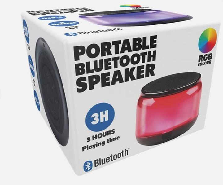 Produktbild Dunlop BT speaker RGB portable 300mAh (3 h)