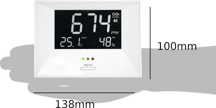 Actual product image TFA AirCO2ntrol Life