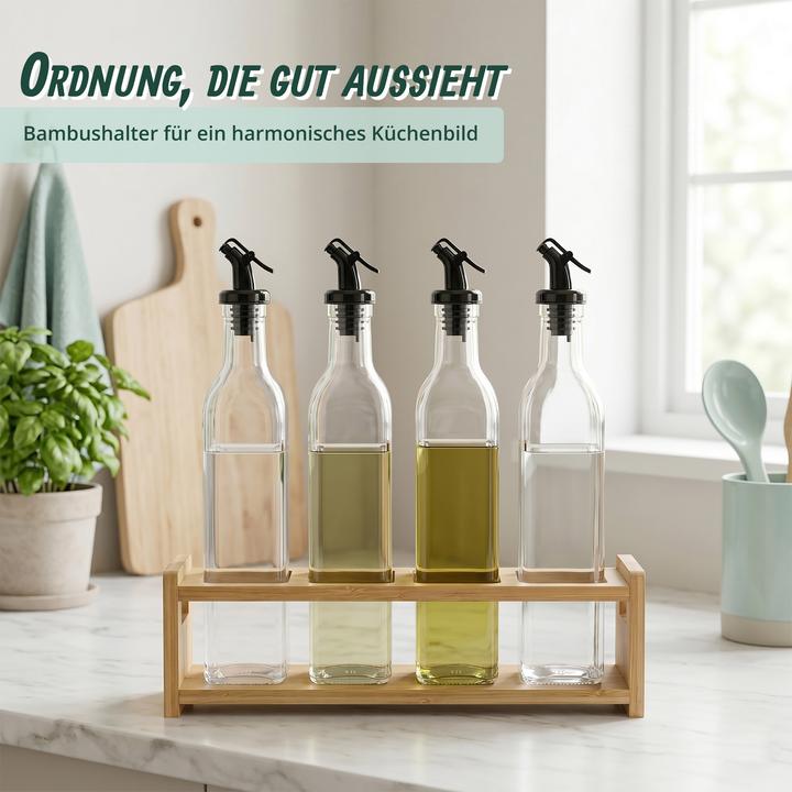 Produktbild Relaxdays 4x Ölflasche (500 ml)