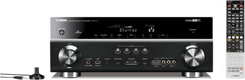 Actual product image Yamaha RX-V771, 7.2 AV receiver, HDMI 1.4, 160 watts, black (Receiver)